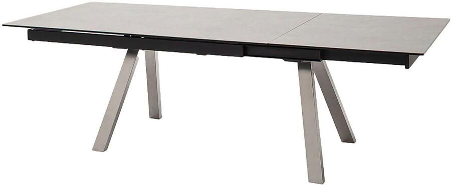 MCA furniture Eettafel TOBAGO uitschuiftafel 180-260 cm Keramiek roestvrij staal uitschuifbaar tafelblad 13 mm - Foto 4