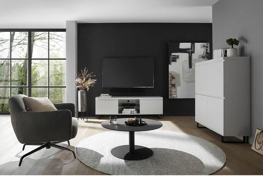 MCA furniture Highboard AUSTIN hoge ladekast Deuren met demping soft-close - Foto 8