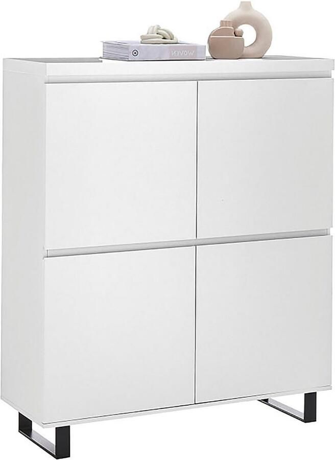 MCA furniture Highboard AUSTIN hoge ladekast Deuren met demping soft-close - Foto 5