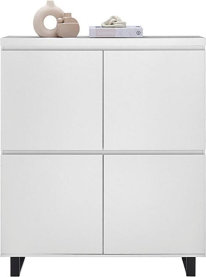 MCA furniture Highboard AUSTIN hoge ladekast Deuren met demping soft-close - Foto 4