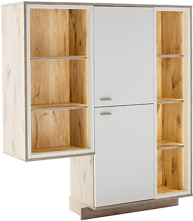 MCA furniture Highboard SANTERNO alleen in combinatie met type 46310960! breedte 124 cm - Foto 1