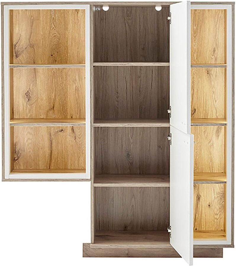 MCA furniture Highboard SANTERNO alleen in combinatie met type 46310960! breedte 124 cm - Foto 3
