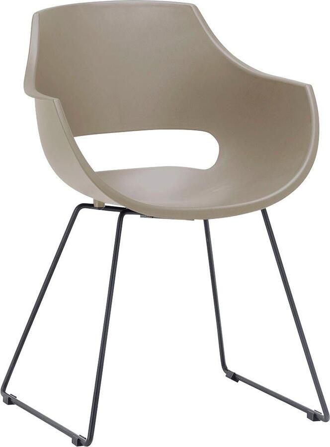 MCA furniture Kuipstoel Rockville 4-set schaats kunststof belastbaarheid 120 kg zithoogte ca. 46 cm (set 4 stuks) - Foto 2