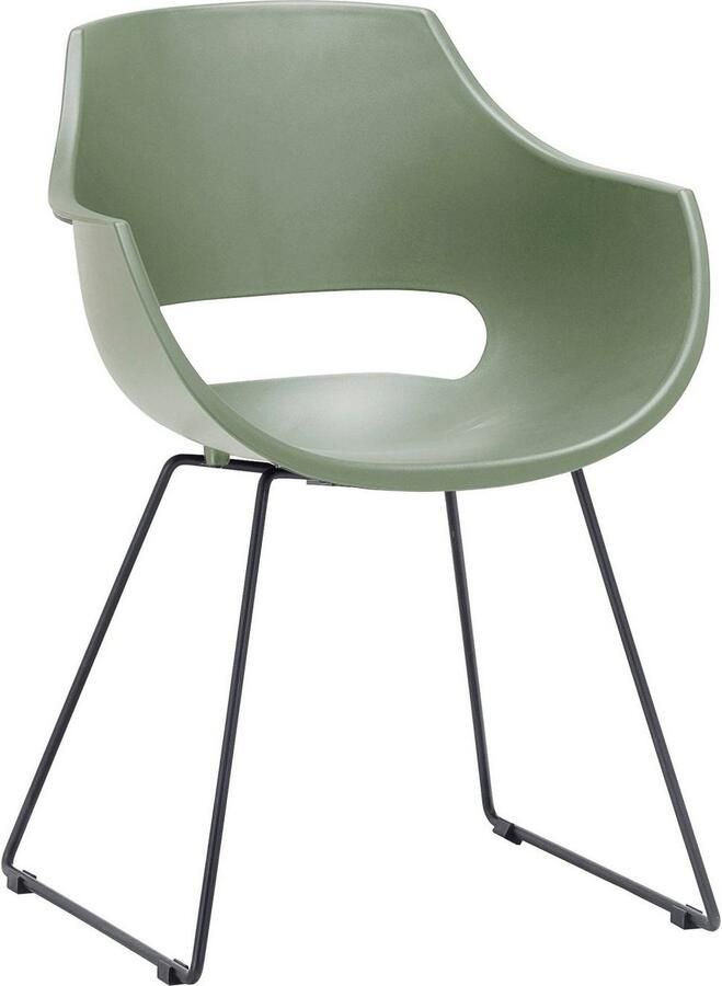 MCA furniture Kuipstoel Rockville 4-set schaats kunststof belastbaarheid 120 kg zithoogte ca. 46 cm (set 4 stuks) - Foto 4