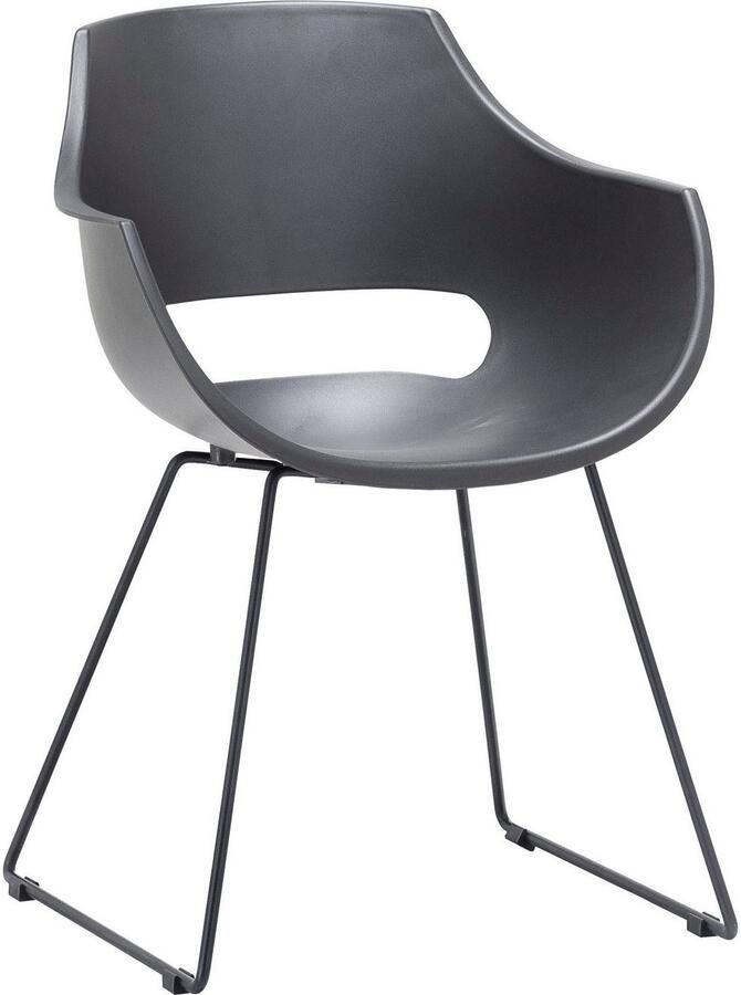 MCA furniture Kuipstoel Rockville 4-set schaats kunststof belastbaarheid 120 kg zithoogte ca. 46 cm (set 4 stuks) - Foto 3