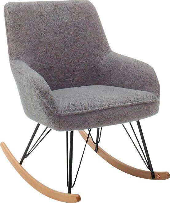 MCA furniture Schommelstoel HOPKINS Ski: beuken eikenkleur (1 stuk) - Foto 2
