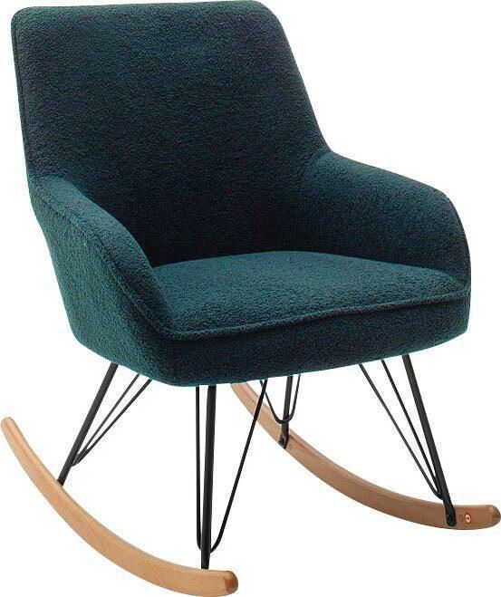MCA furniture Schommelstoel HOPKINS Ski: beuken eikenkleur (1 stuk) - Foto 9