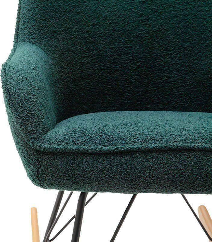 MCA furniture Schommelstoel HOPKINS Ski: beuken eikenkleur (1 stuk)