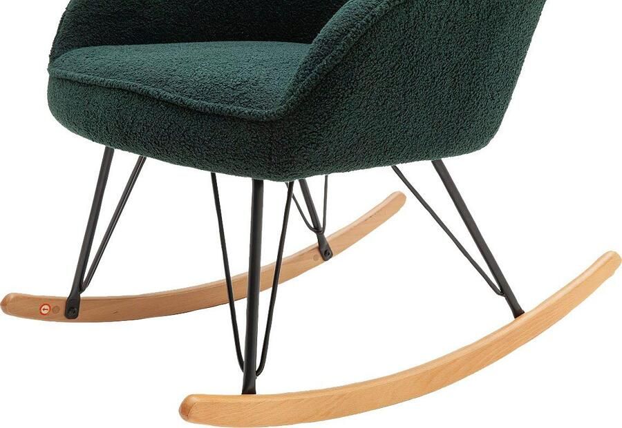 MCA furniture Schommelstoel HOPKINS Ski: beuken eikenkleur (1 stuk) - Foto 2