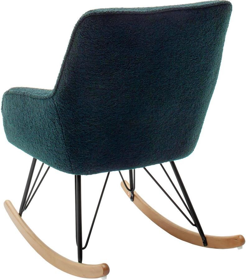 MCA furniture Schommelstoel Oran Stoel met beugelpoten met armleuning tot 120 kg belastbaar comfortzithoogte 49 cm - Foto 3