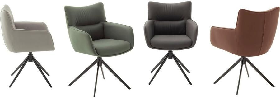 MCA furniture Stoel met 4 poten Limoen (set 2 stuks) 360° draaibaar belastbaarheid 120 kg zithoogte ca. 49 cm (set 2 stuks) - Foto 12