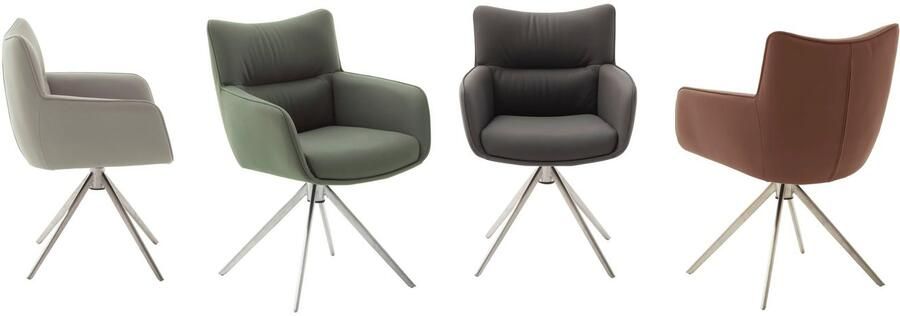 MCA furniture Stoel met 4 poten Limoen (set 2 stuks) 360° draaibaar belastbaarheid 120 kg zithoogte ca. 49 cm (set 2 stuks) - Foto 10