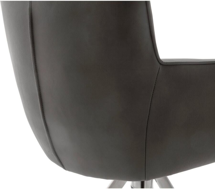 MCA furniture Stoel met 4 poten Limoen (set 2 stuks) 360° draaibaar belastbaarheid 120 kg zithoogte ca. 49 cm (set 2 stuks)