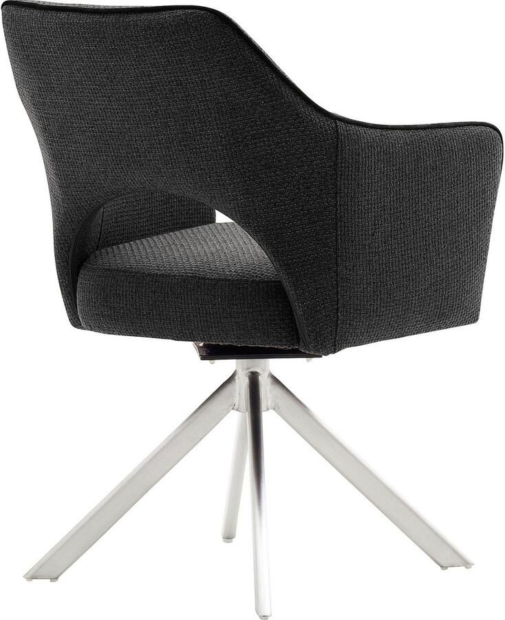 MCA furniture Stoel met 4 poten Tonala (2-set) 180° draaibaar belastbaarheid 120 kg zithoogte ca. 49 cm (2 stuks) - Foto 2