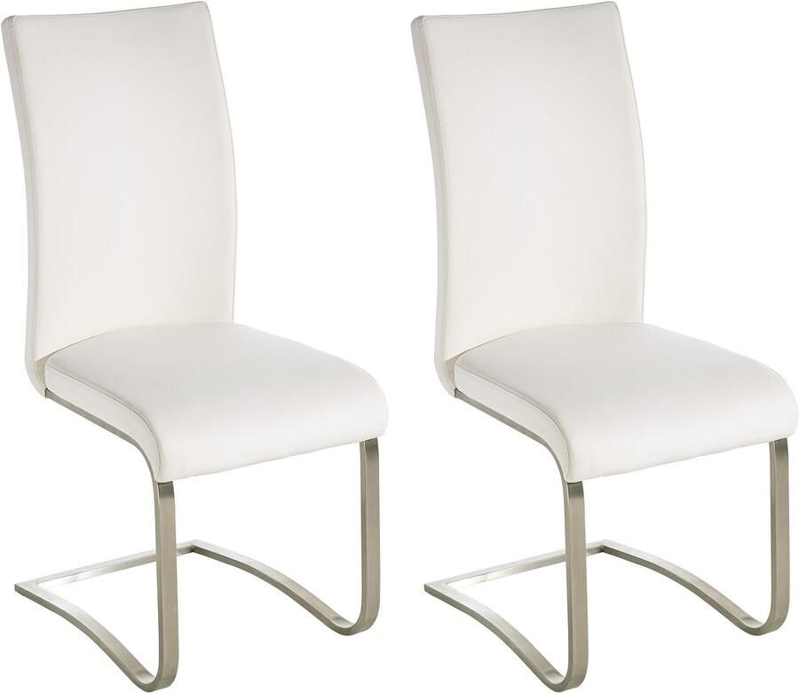 MCA furniture Vrijdragende stoel Arco set van 2 4 en 6 stuks stoel belastbaar tot 130 kg (set)