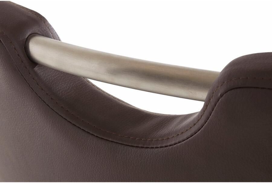 MCA furniture Vrijdragende stoel Artos TOPSELLER! Stoel tot 140 Kg belastbaar (2 stuks) - Foto 4