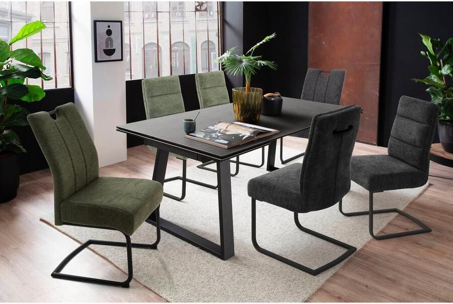 MCA furniture Vrijdragende stoel LIMASSOL (set 2 stuks) stoel belastbaar tot 140 kg - Foto 13