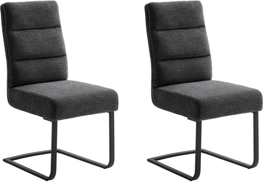 MCA furniture Vrijdragende stoel LIMASSOL (set 2 stuks) stoel belastbaar tot 140 kg - Foto 5