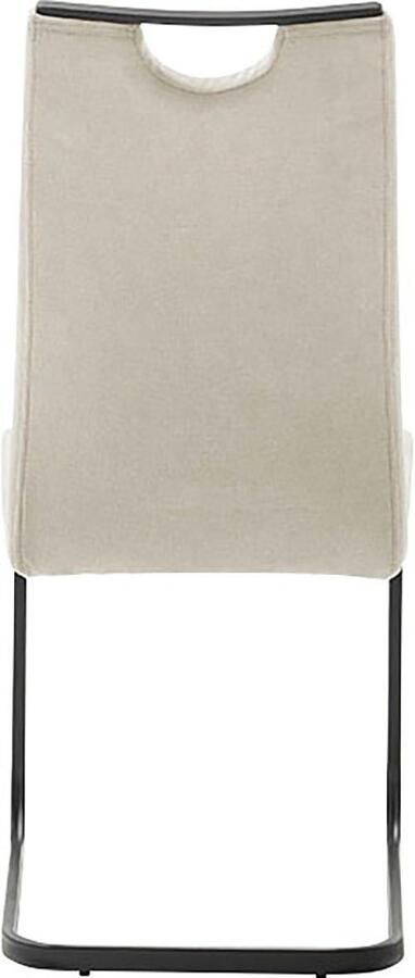 MCA furniture Vrijdragende stoel MCA DERESINA sledestoel met handgreep (4-set) schommelstoelen met handgreep comfort zithoogte van ca. 48 cm - Foto 8