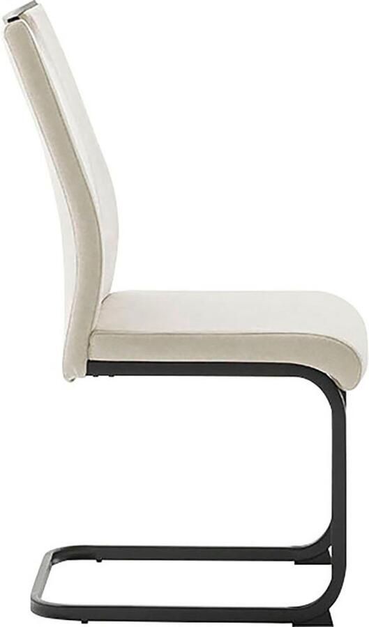 MCA furniture Vrijdragende stoel MCA DERESINA sledestoel met handgreep (4-set) schommelstoelen met handgreep comfort zithoogte van ca. 48 cm - Foto 6