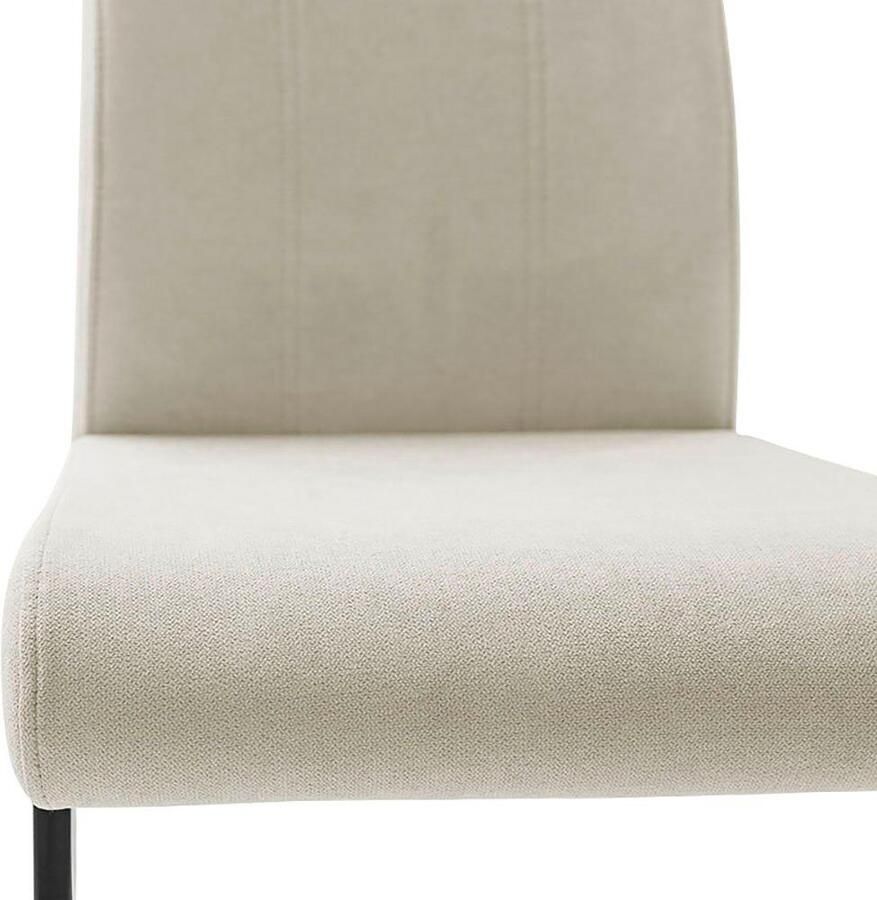 MCA furniture Vrijdragende stoel MCA DERESINA sledestoel met handgreep (4-set) schommelstoelen met handgreep comfort zithoogte van ca. 48 cm