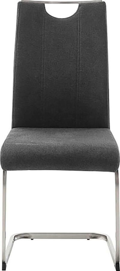 MCA furniture Vrijdragende stoel MCA DERESINA sledestoel met handgreep (4-set) schommelstoelen met handgreep comfort zithoogte van ca. 48 cm - Foto 7