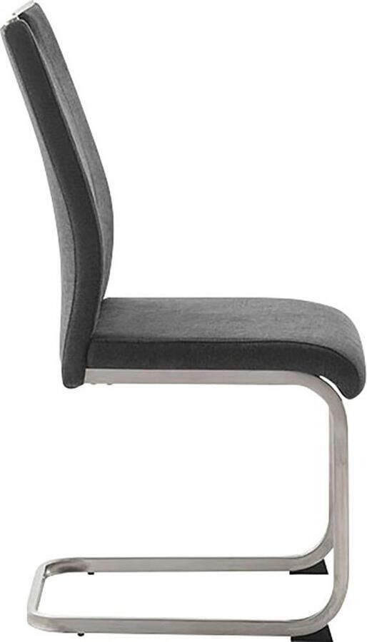 MCA furniture Vrijdragende stoel MCA DERESINA sledestoel met handgreep (4-set) schommelstoelen met handgreep comfort zithoogte van ca. 48 cm - Foto 6