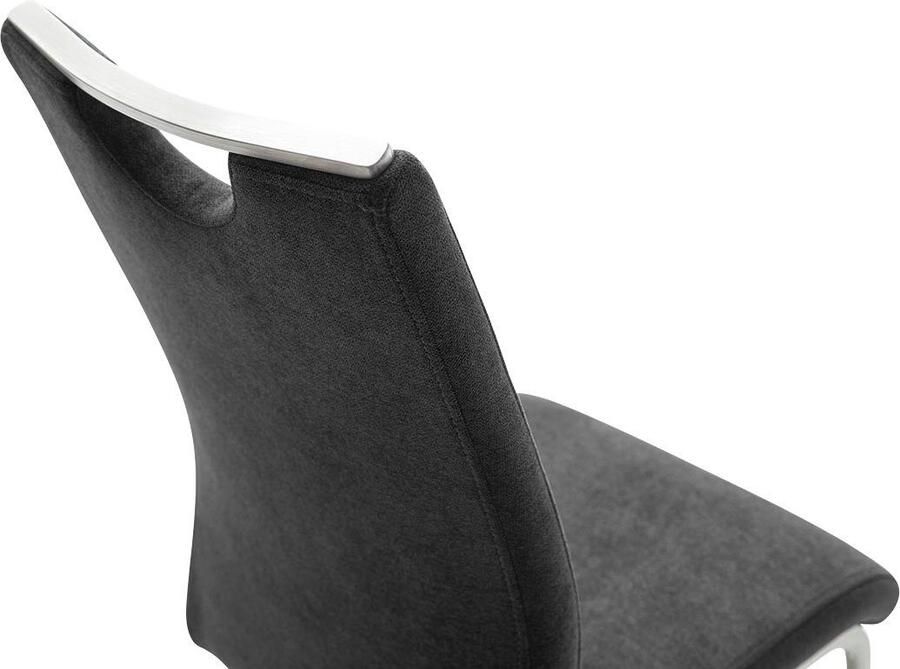 MCA furniture Vrijdragende stoel MCA DERESINA sledestoel met handgreep (4-set) schommelstoelen met handgreep comfort zithoogte van ca. 48 cm - Foto 3