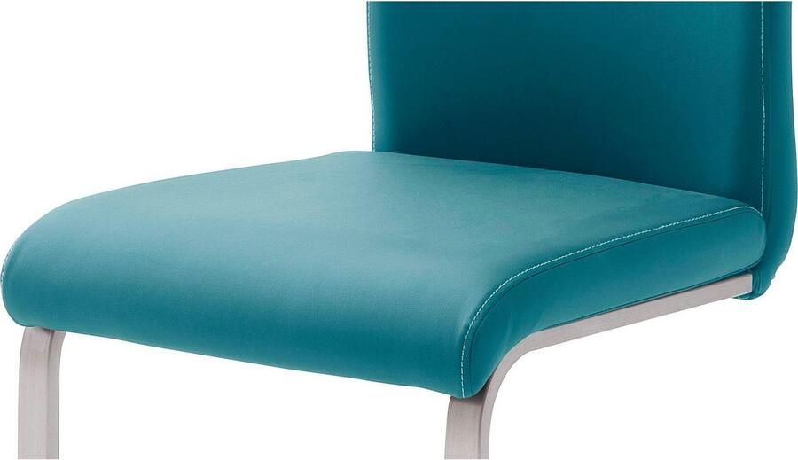 MCA furniture Vrijdragende stoel Paulo 1 Stoel belastbaar tot 120 kg (set 4 stuks) - Foto 3