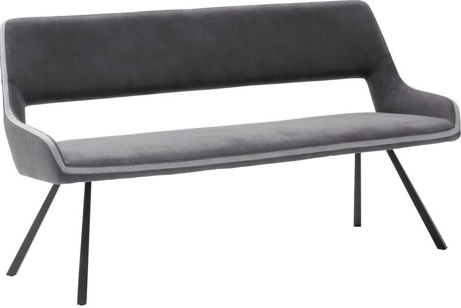 MCA furniture Zitbank Bayonne tot 280 kg belastbaar zithoogte 50 cm naar keuze 155 cm-175 cm breedte - Foto 3