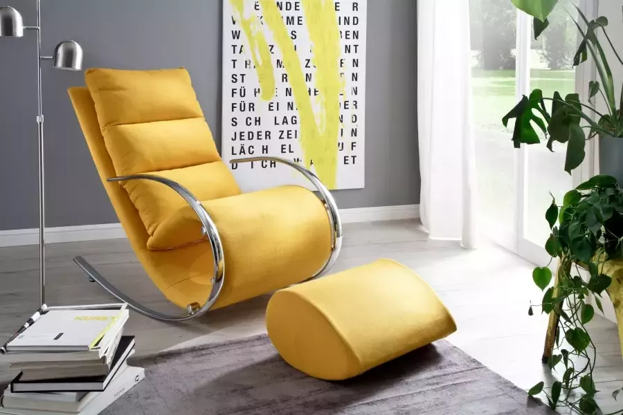MCA furniture Relaxfauteuil York Relaxfauteuil met hocker belastbaar tot 100 kg - Foto 2