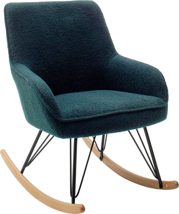 MCA furniture Schommelstoel Oran Stoel met beugelpoten met armleuning tot 120 kg belastbaar comfortzithoogte 49 cm - Foto 9