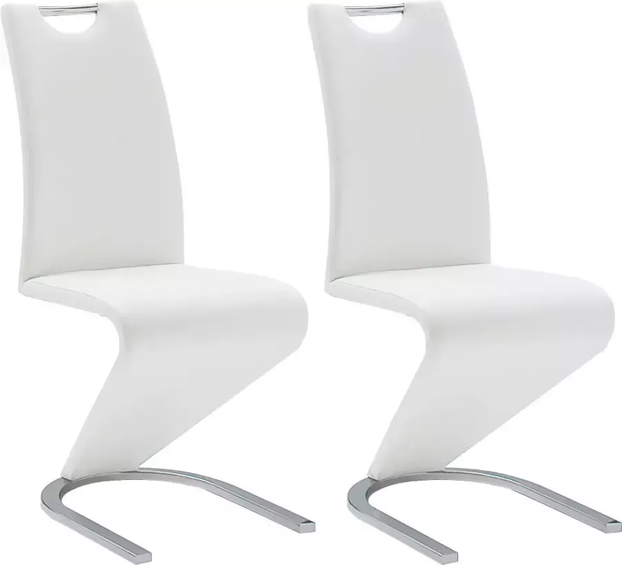 MCA furniture Vrijdragende stoel Amado TOPSELLER! set van 2 4 en 6 stuks stoel belastbaar tot 120 kg (set) - Foto 2