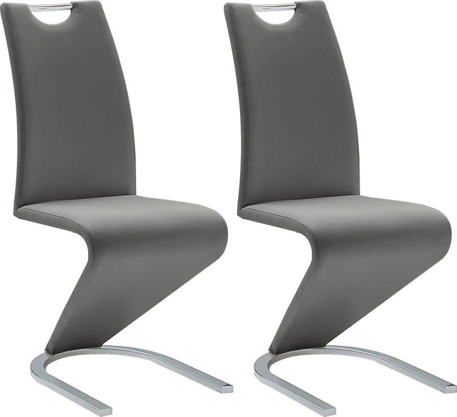 MCA furniture Vrijdragende stoel Amado set van 2 4 en 6 stuks stoel belastbaar tot 120 kg (set)