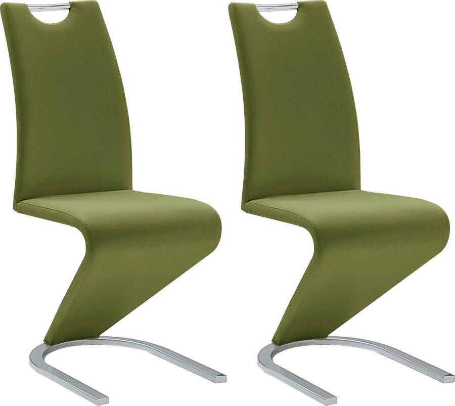 MCA furniture Vrijdragende stoel Amado set van 2 4 en 6 stuks stoel belastbaar tot 120 kg (set) - Foto 5