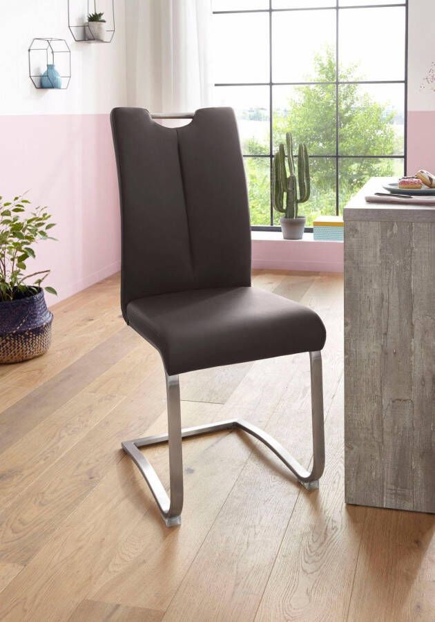 MCA furniture Vrijdragende stoel Artos TOPSELLER! Stoel tot 140 Kg belastbaar (2 stuks) - Foto 10