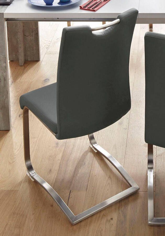 MCA furniture Vrijdragende stoel Artos TOPSELLER! Stoel tot 140 Kg belastbaar (2 stuks) - Foto 11