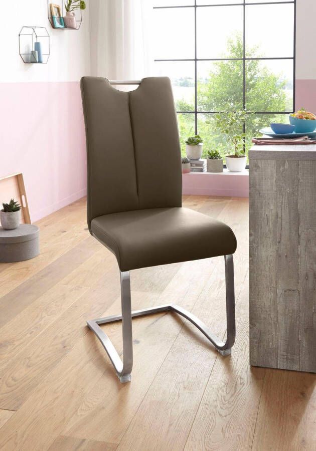 MCA furniture Vrijdragende stoel Artos TOPSELLER! Stoel tot 140 Kg belastbaar (2 stuks) - Foto 10