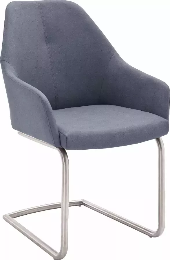 MCA furniture Vrijdragende stoel MADITA A Stoel max. belastbaar tot 130 kg (2 stuks) - Foto 1
