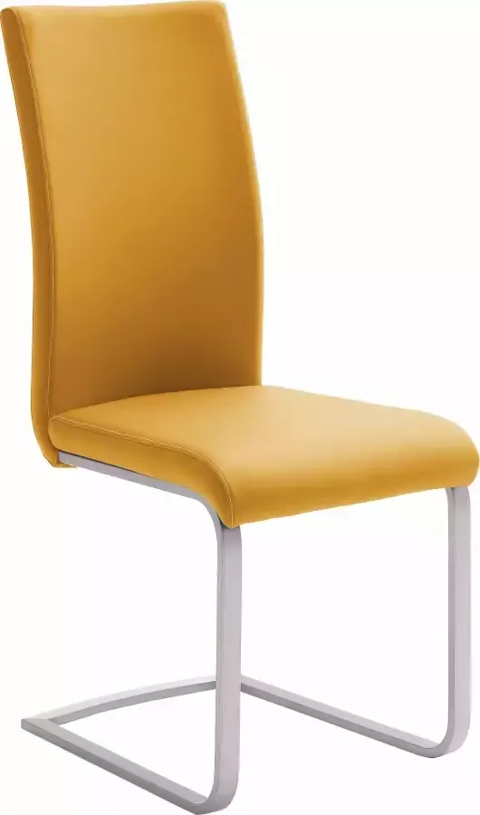 MCA furniture Vrijdragende stoel Paulo 1 Stoel belastbaar tot 120 kg (set 4 stuks) - Foto 5