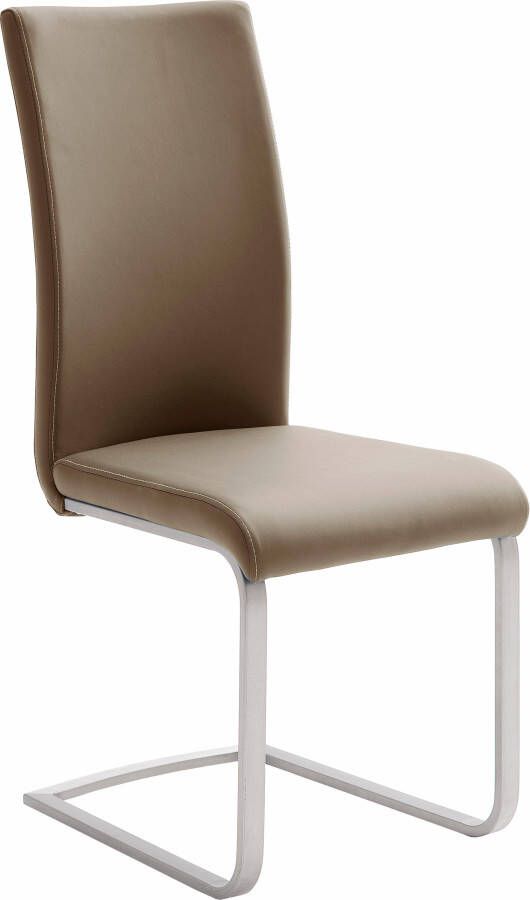 MCA furniture Vrijdragende stoel Paulo 1 Stoel belastbaar tot 120 kg (set 4 stuks)