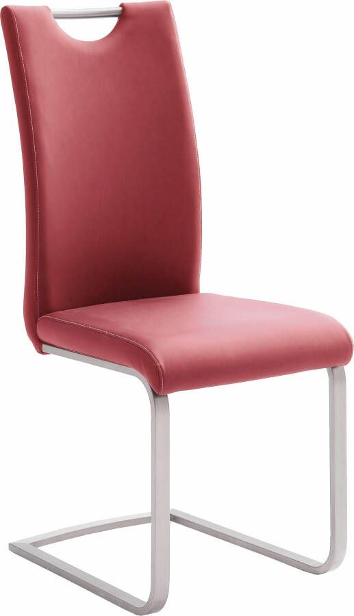 MCA furniture Vrijdragende stoel Paulo Stoel belastbaar tot 120 kg (set 4 stuks) - Foto 1
