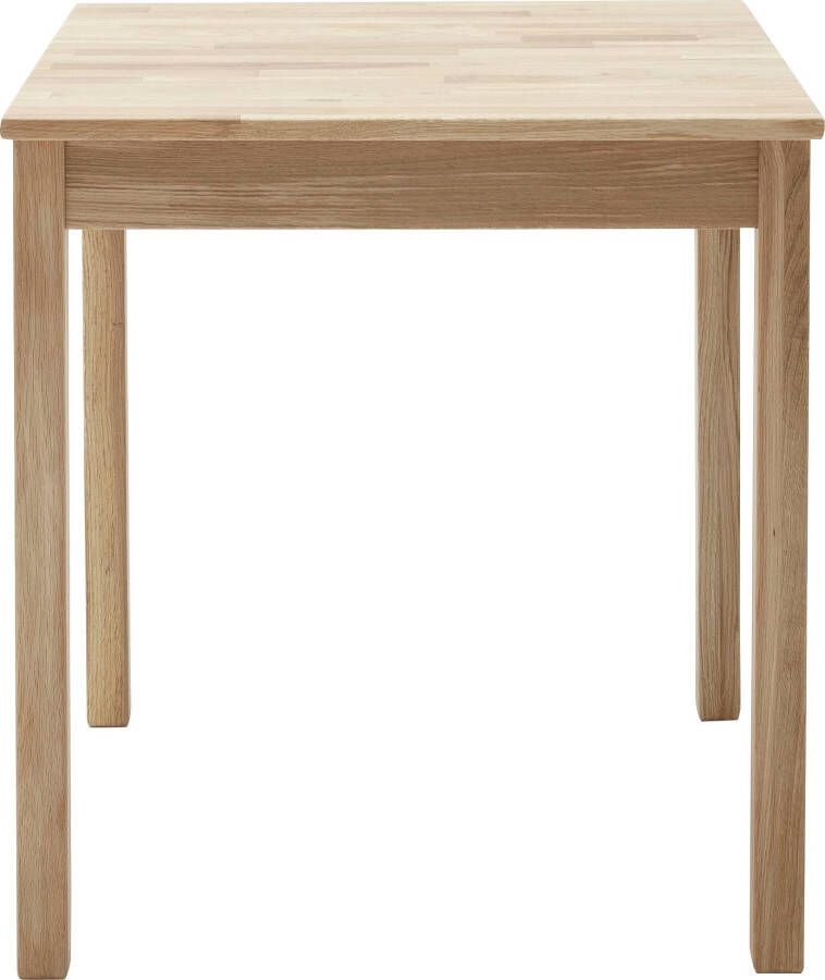 MCA living Eettafel Alfons Massief houten tafel in geolied wildeiken belastbaar tot 50 kg - Foto 4