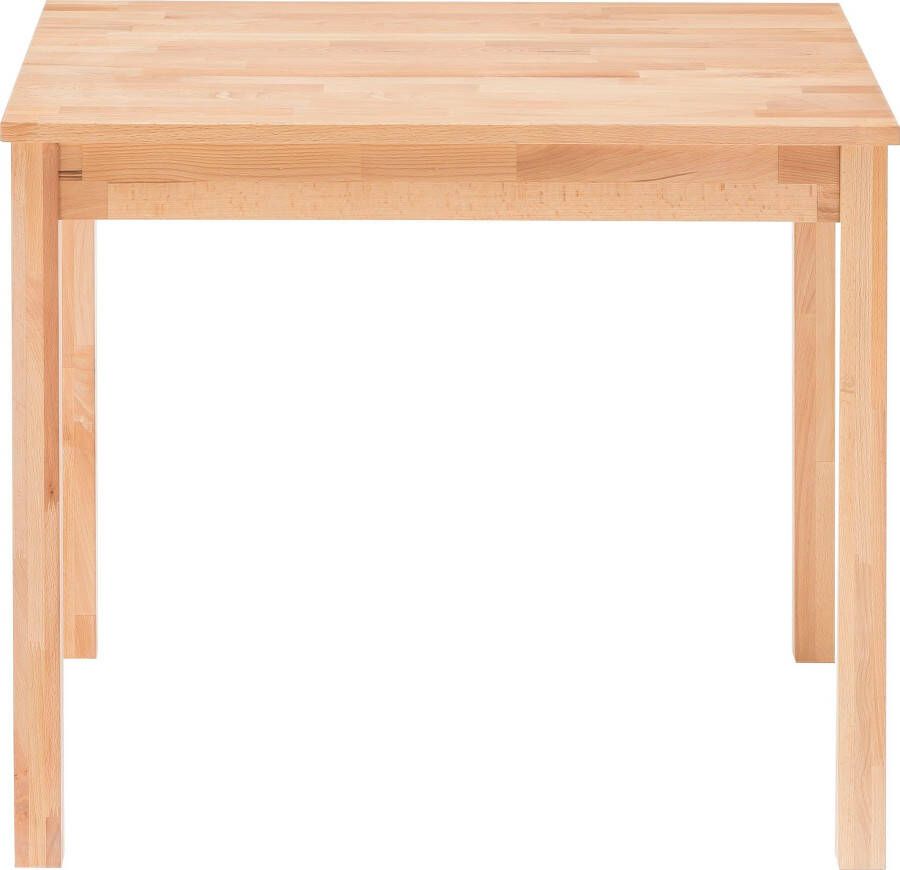 MCA living Eettafel Alfons Massief houten tafel in geolied wildeiken belastbaar tot 50 kg - Foto 3