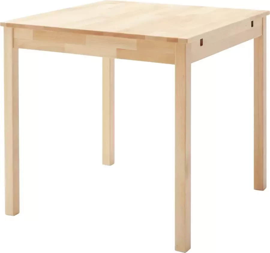 MCA living Eettafel Breslau Massief houten tafel uit te breiden
