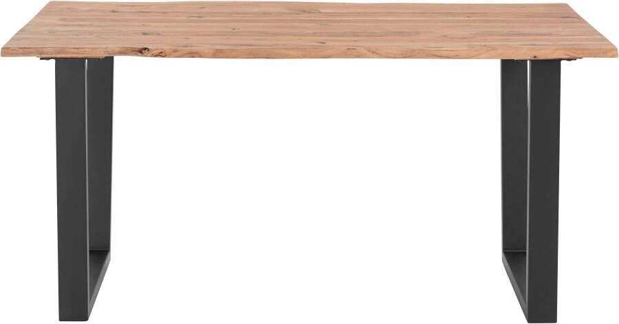 MCA living Eettafel CALABRIA Massief hout in boomstam-look - Foto 9