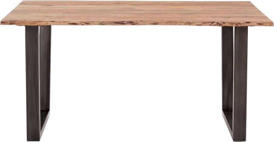 MCA living Eettafel CALABRIA Massief hout in boomstam-look - Foto 9