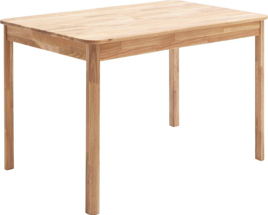 MCA living Eettafel Oskar Massief houten tafel naar keuze van beukenkernhout of wildeiken - Foto 5