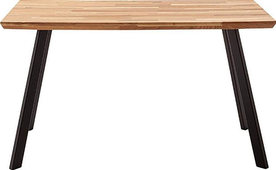 MCA living Eettafel Zeballos TOPSELLER! Tafelblad van Zerreiche Zwitserse rand belastbaar tot 100 kg (1 stuk) - Foto 5