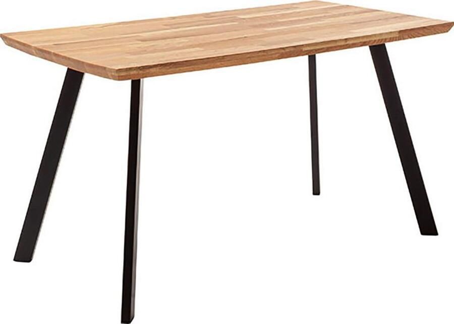 MCA living Eettafel Zeballos TOPSELLER! Tafelblad van Zerreiche Zwitserse rand belastbaar tot 100 kg (1 stuk) - Foto 4